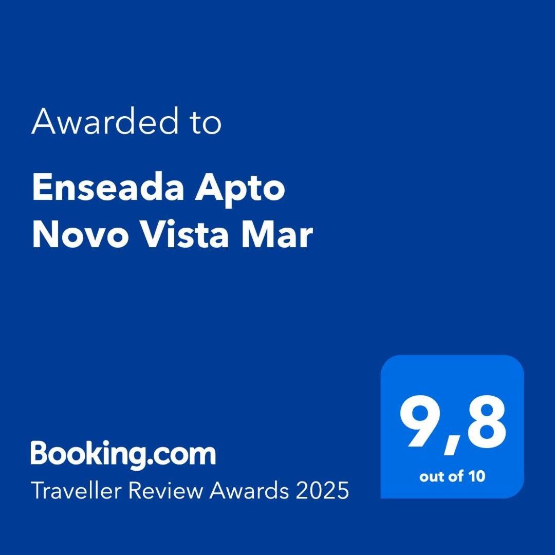 Enseada Apto Novo Vista Mar Guaruja Bagian luar foto